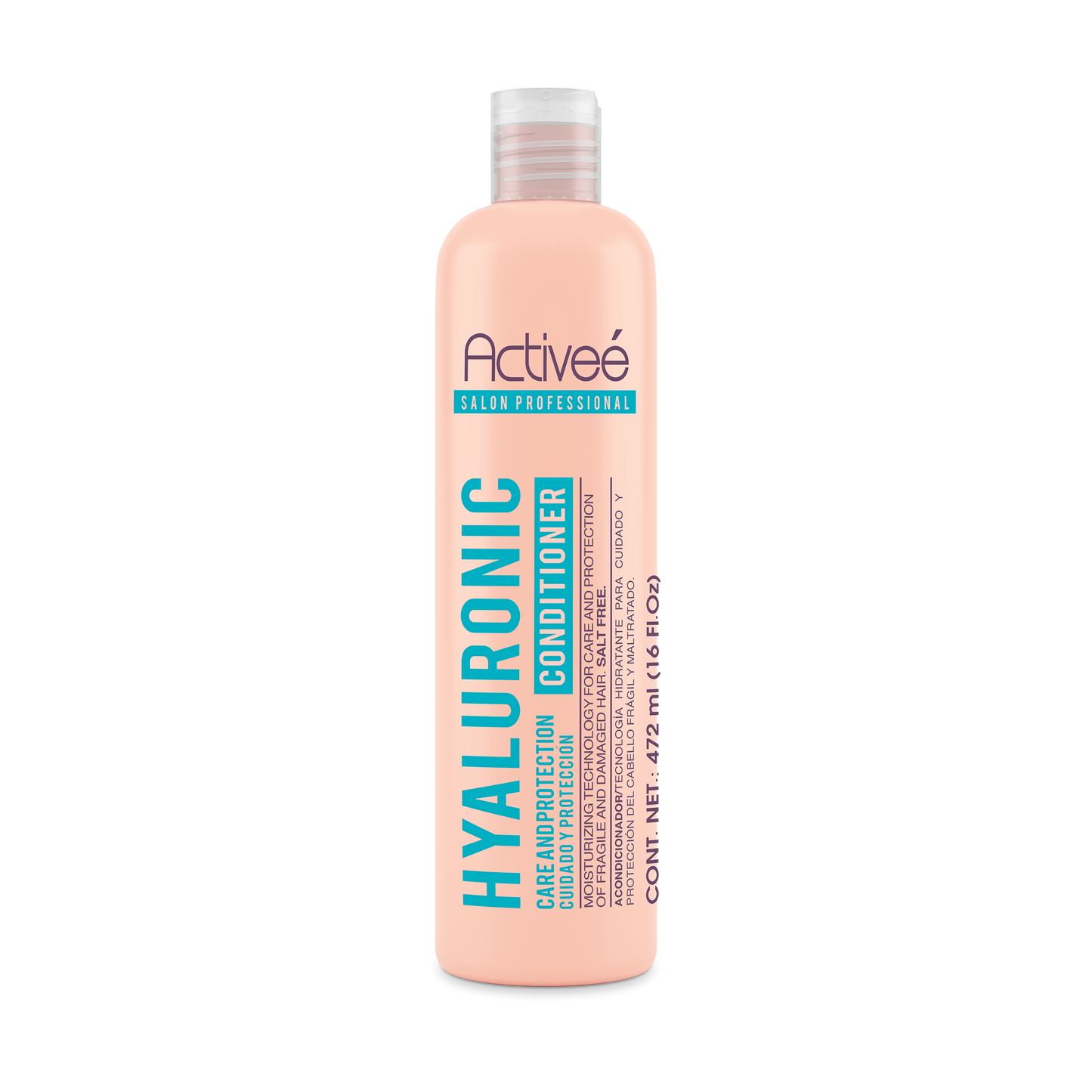 Acondicionador Activee Profesional Hyaluronic Acid TecnologIa Hidratante para Cuidado y Protección del Cabello Fragil y Maltratado Libre de Sal