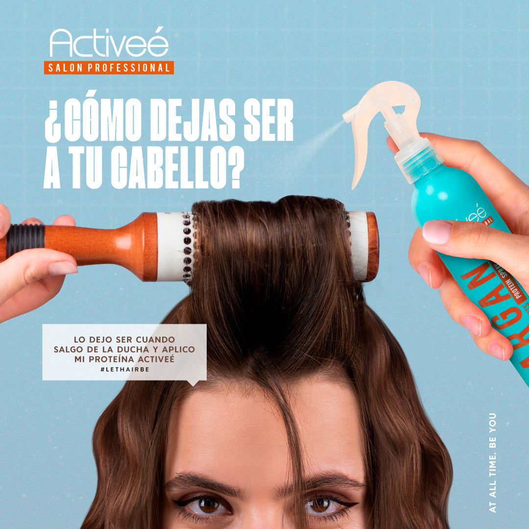 Acondicionador Activee Professional Argan Tecnologia para cuidado Intensivo de Cabello Teñido o Dañado Libre de Sal