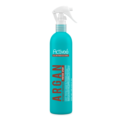 Proteina Capilar Activeé Professional Argan Tecnologia para cuidado Intensivo de Cabello Teñido o Dañado Libre de Sal